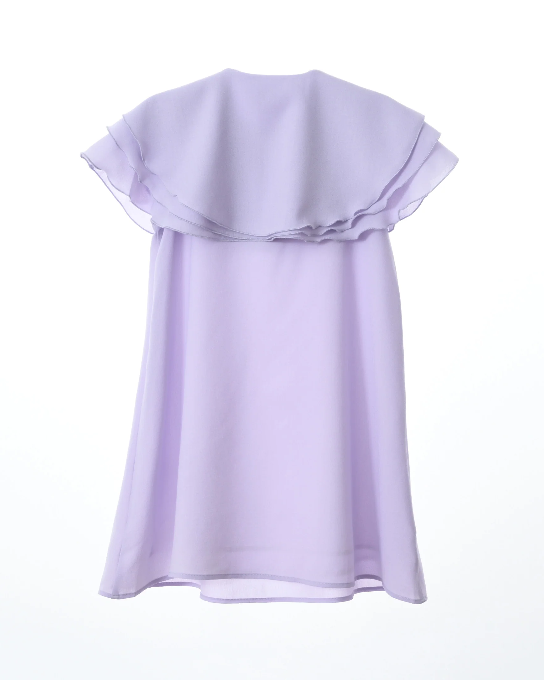 AISABOBO LAVENDER LAYERED RUFFLE DRESS [FINAL SALE] - Image 2