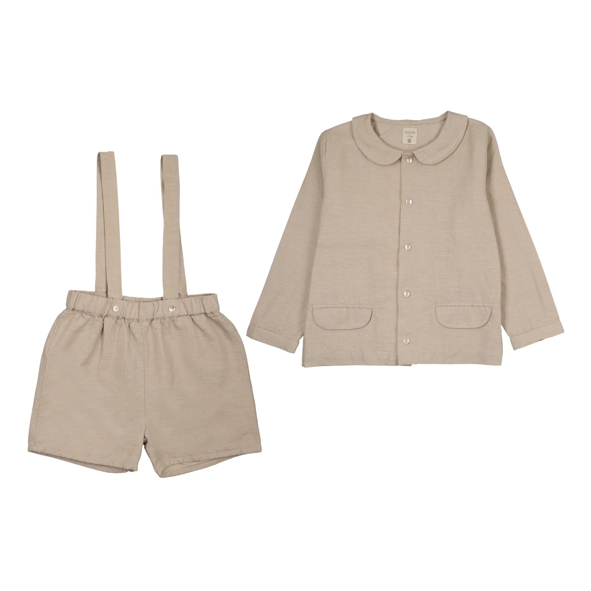 ANALOGIE WHEAT LINEN SUIT [FINAL SALE] - Image 2