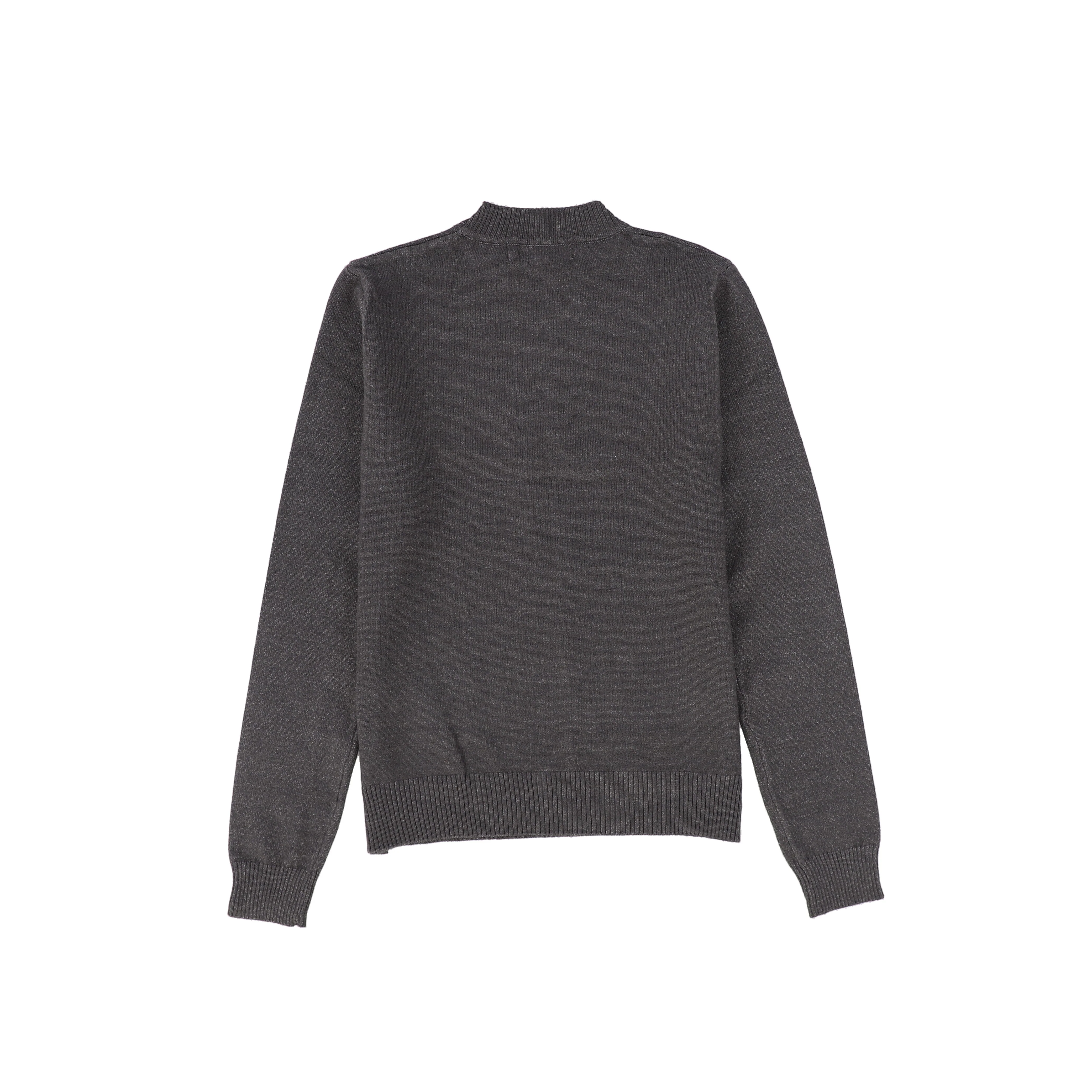 BACE COLLECTION CHARCOAL KNIT SWEATER [FINAL SALE] - Image 2