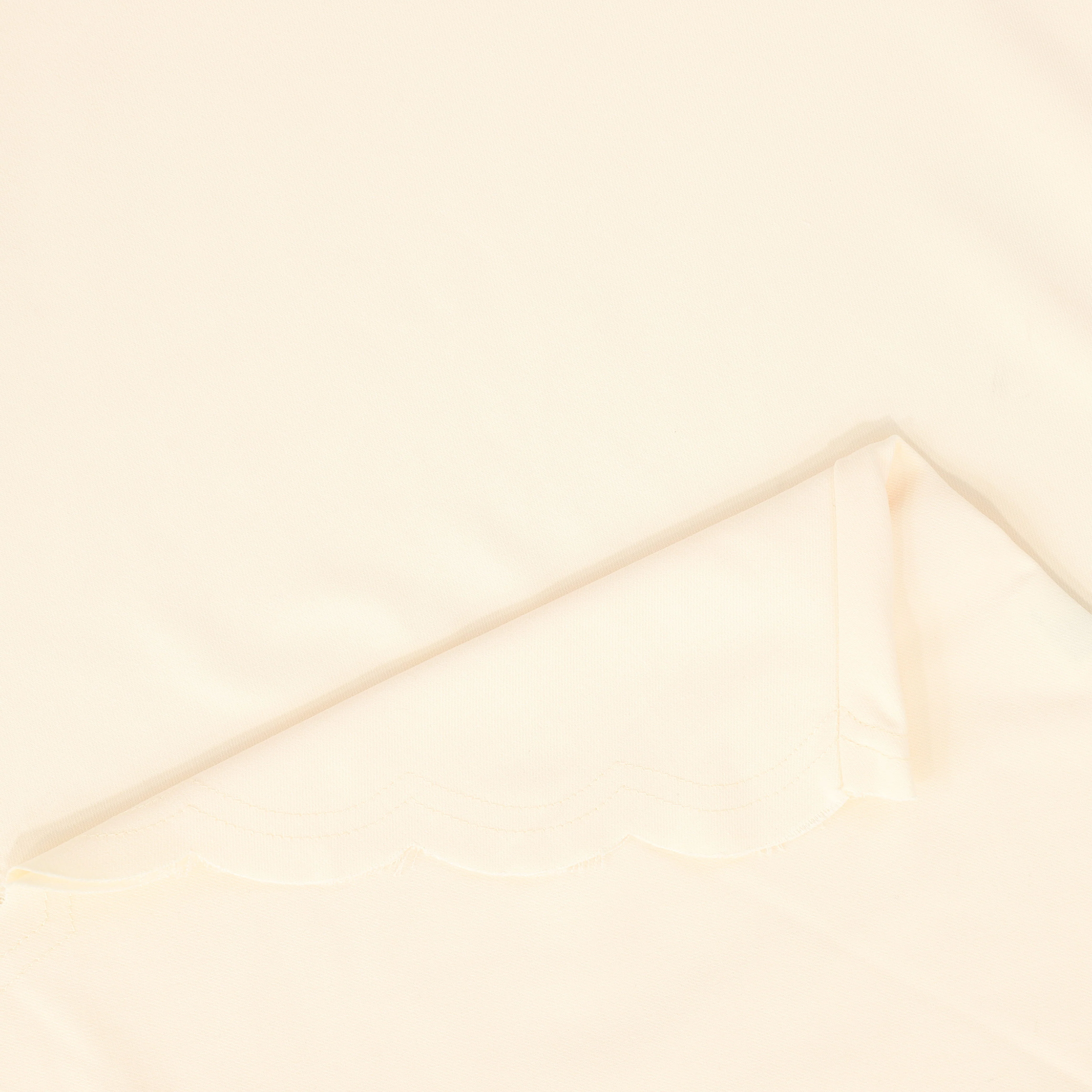 Bace Collection Cream Scallop Edge Jumper [FINAL SALE] - Image 3