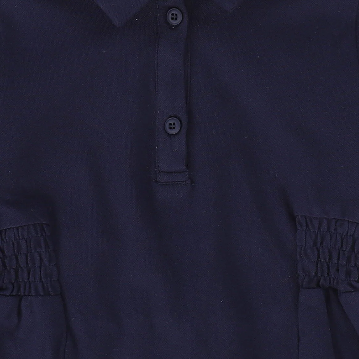 BACE COLLECTION NAVY PIQUE VARSITY SS DRESS [FINAL SALE] - Image 3