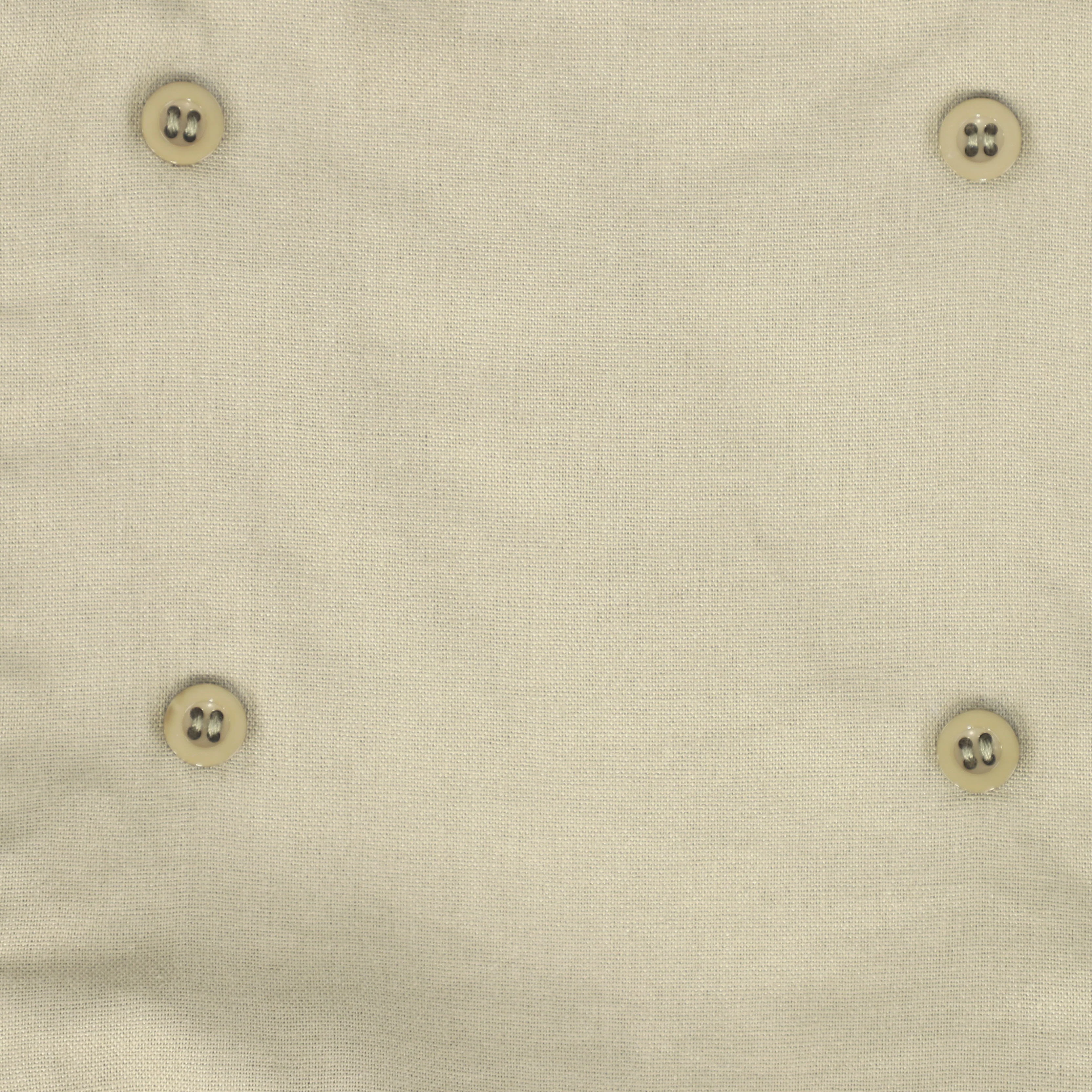 BACE COLLECTION TAN LINEN BUTTON ROMPER [FINAL SALE] - Image 3
