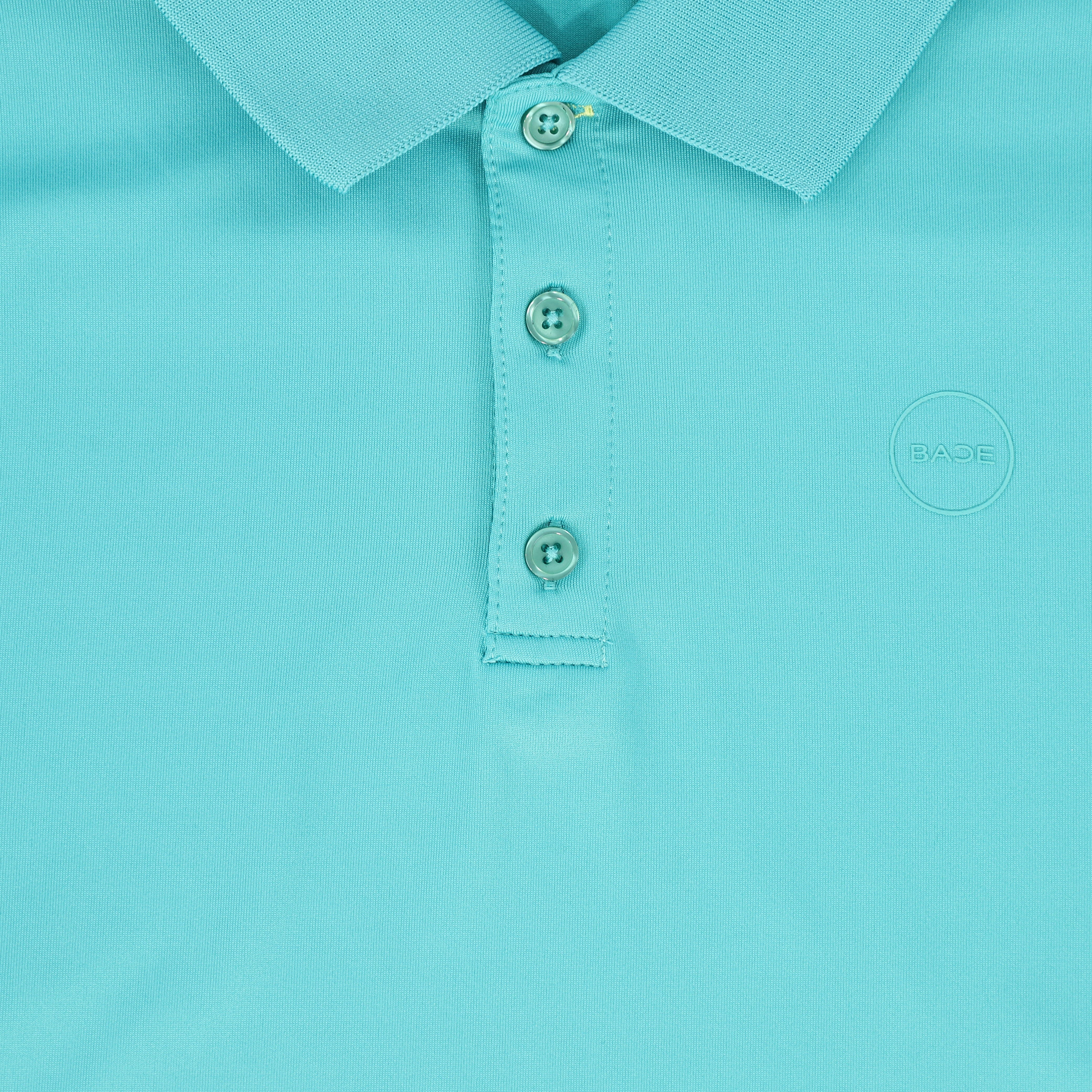 BACE COLLECTION TEAL SS LOGO POLO [FINAL SALE] - Image 3