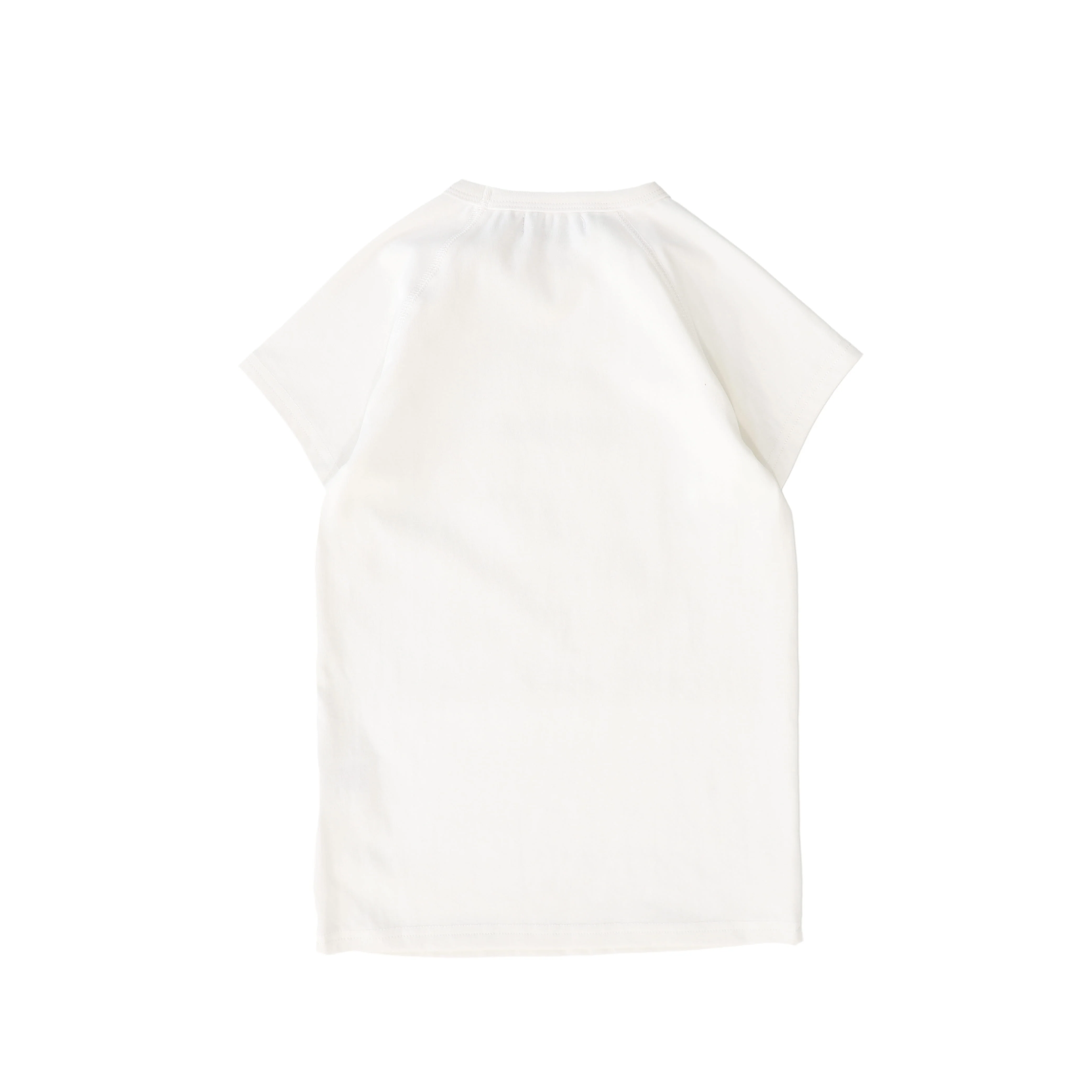 BACE COLLECTION WHITE WORDED SS TEE [FINAL SALE] - Image 2