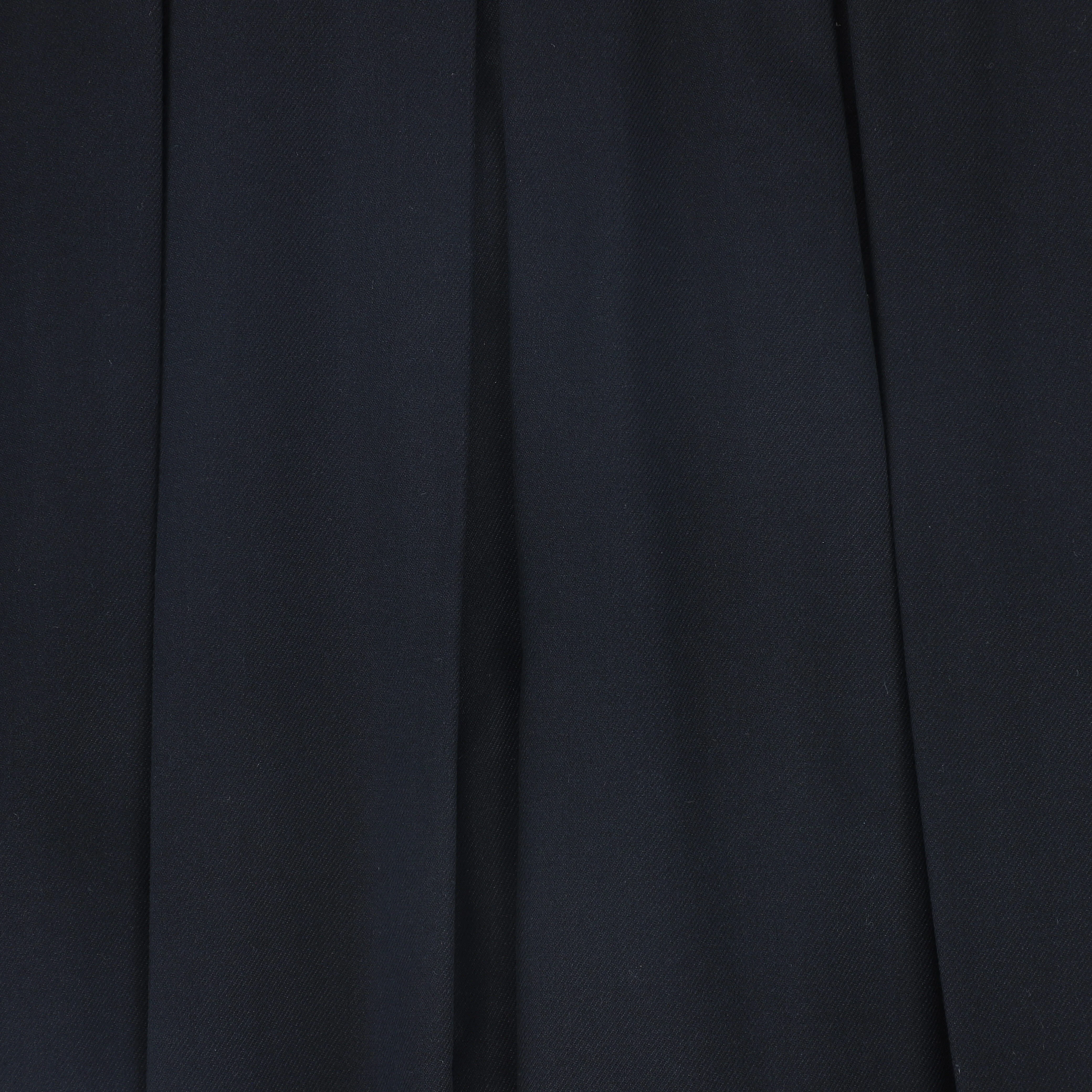 BAMBOO NAVY WOOL PLEAT SKIRT [FINAL SALE] - Image 3