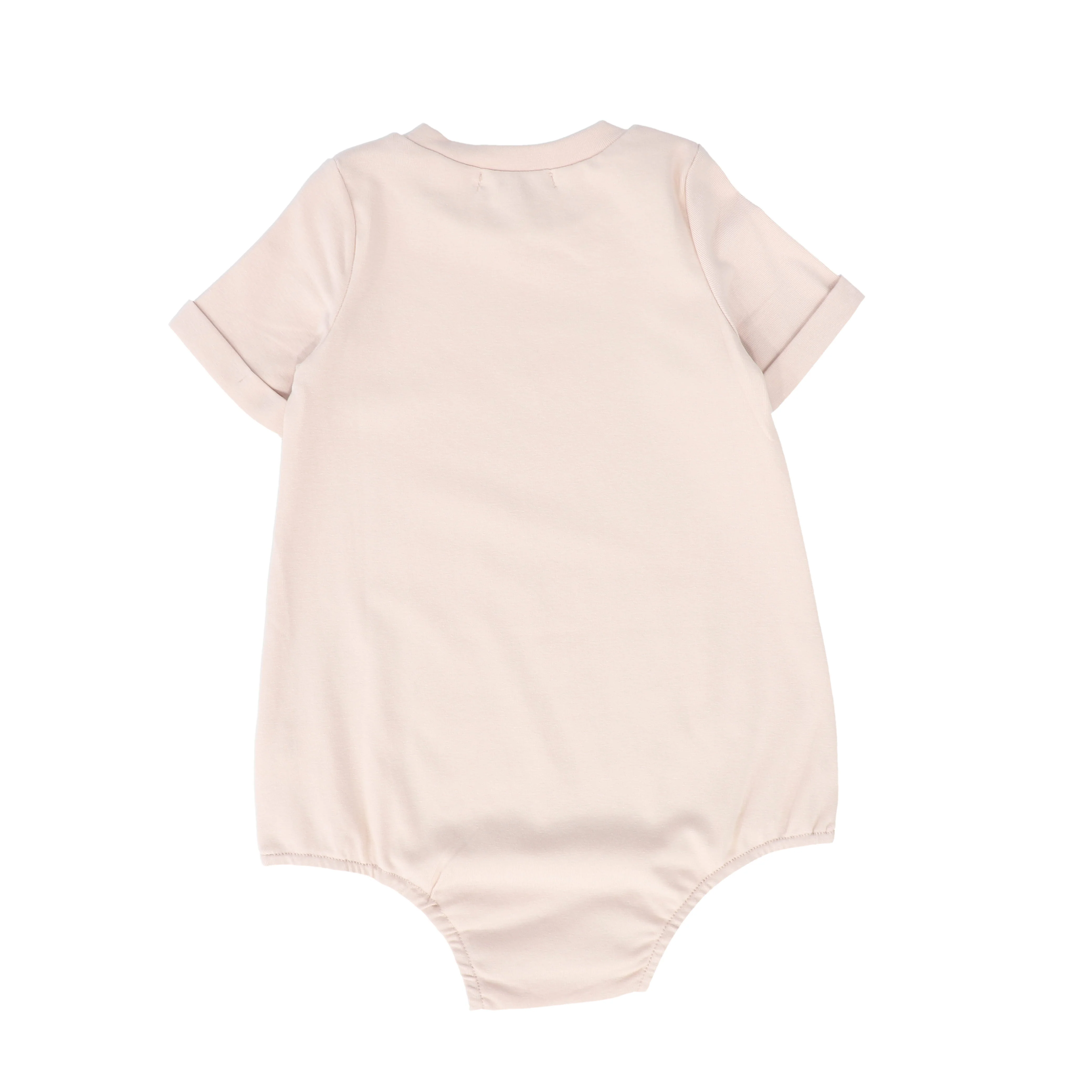 BAMBOO PINK ANCHOR EMBLEM ROMPER [FINAL SALE] - Image 2