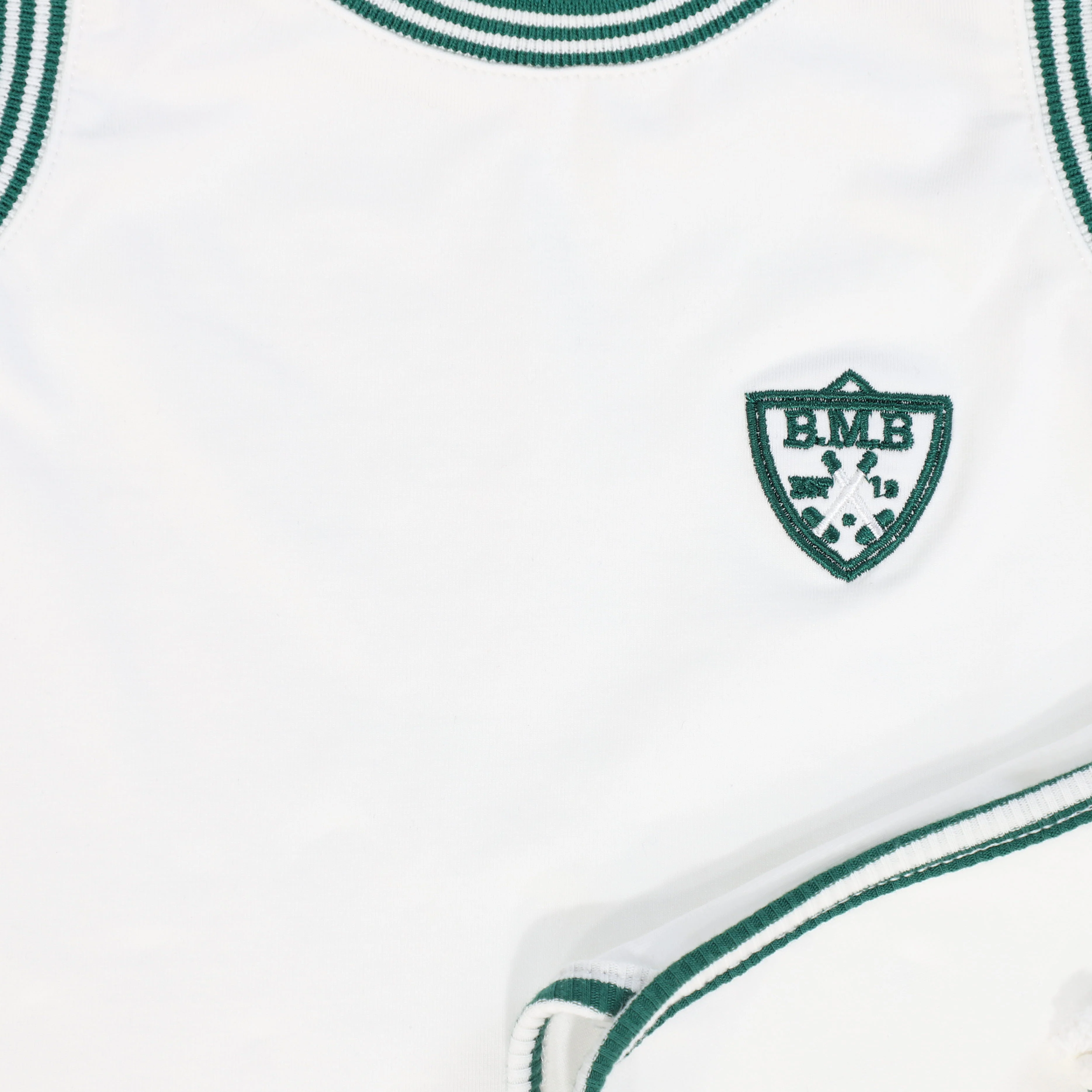 BAMBOO WHITE EMBLEM TRIM TANK SET [FINAL SALE] - Image 2