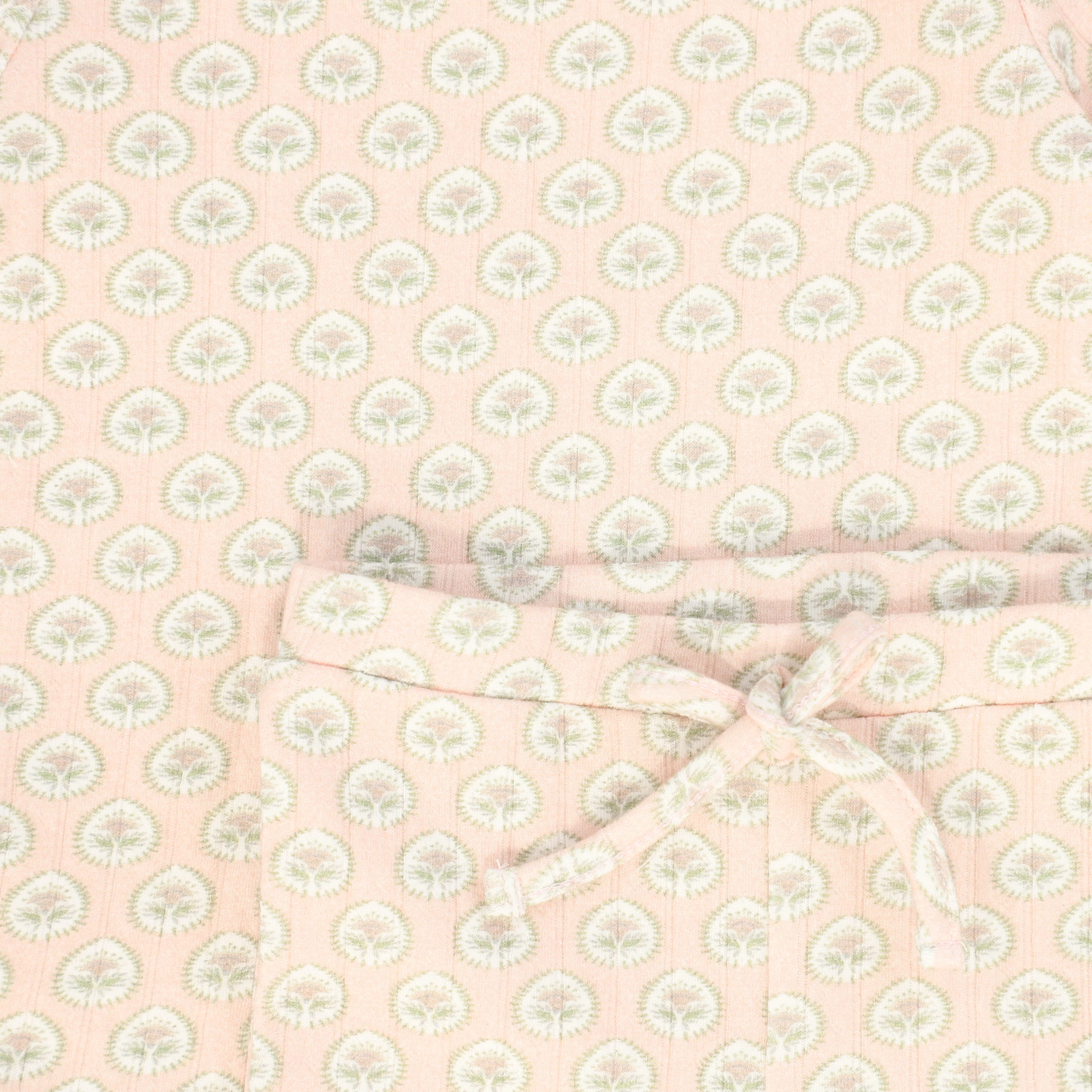 BEBE JOLEE PINK POINTELLE PETAL SHORTS SET - Image 2