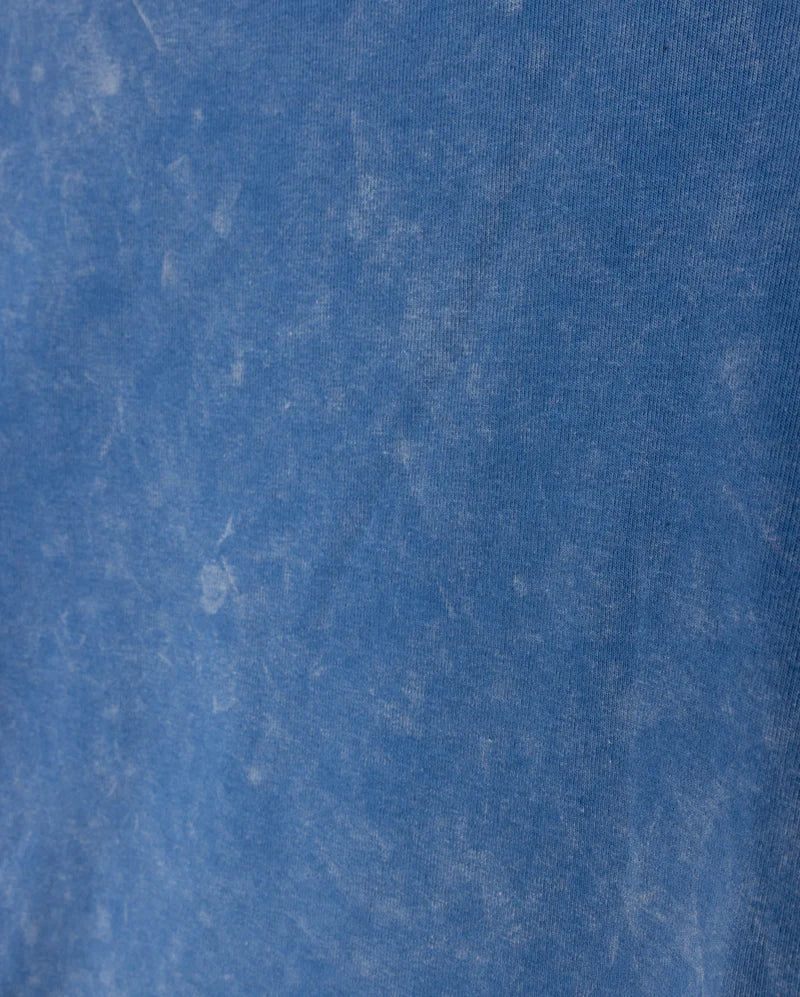 CABANA LIGHT BLUE MINERAL WASH PUFF SLEEVE T-SHIRT [FINAL SALE] - Image 2