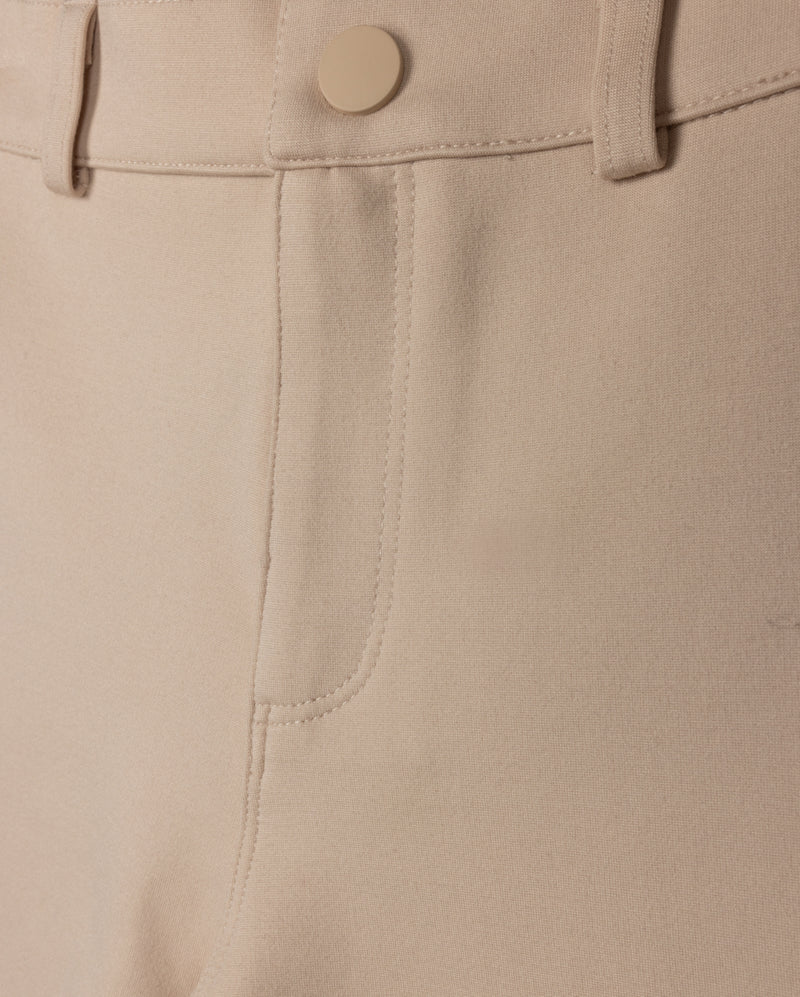 HARPER JAMES TAN STRETCH DRESS SHORTS [FINAL SALE] - Image 2