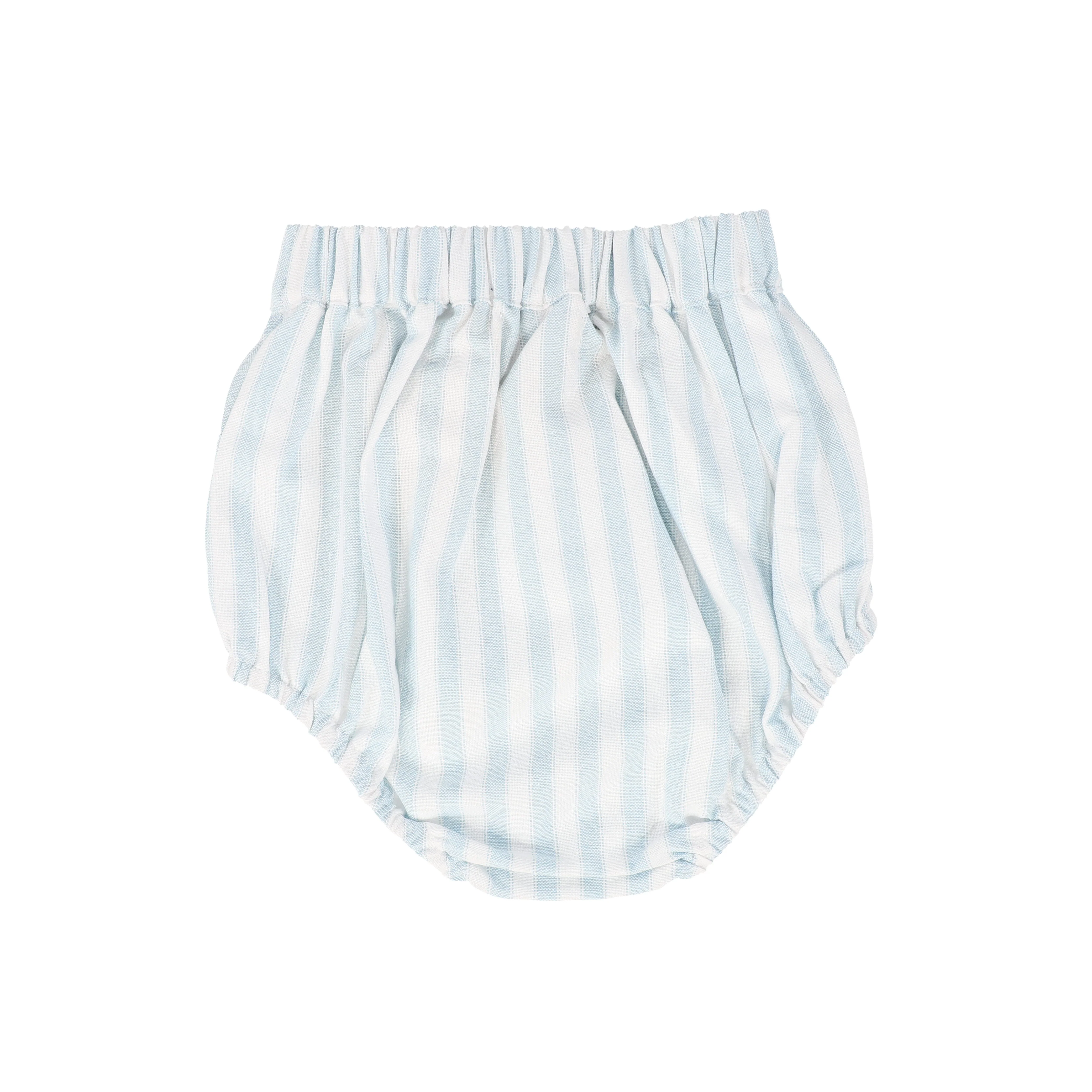 LE BOURDON BLUE/WHITE STRIPE PIQUE OXFORD BLOOMER [FINAL SALE] - Image 2