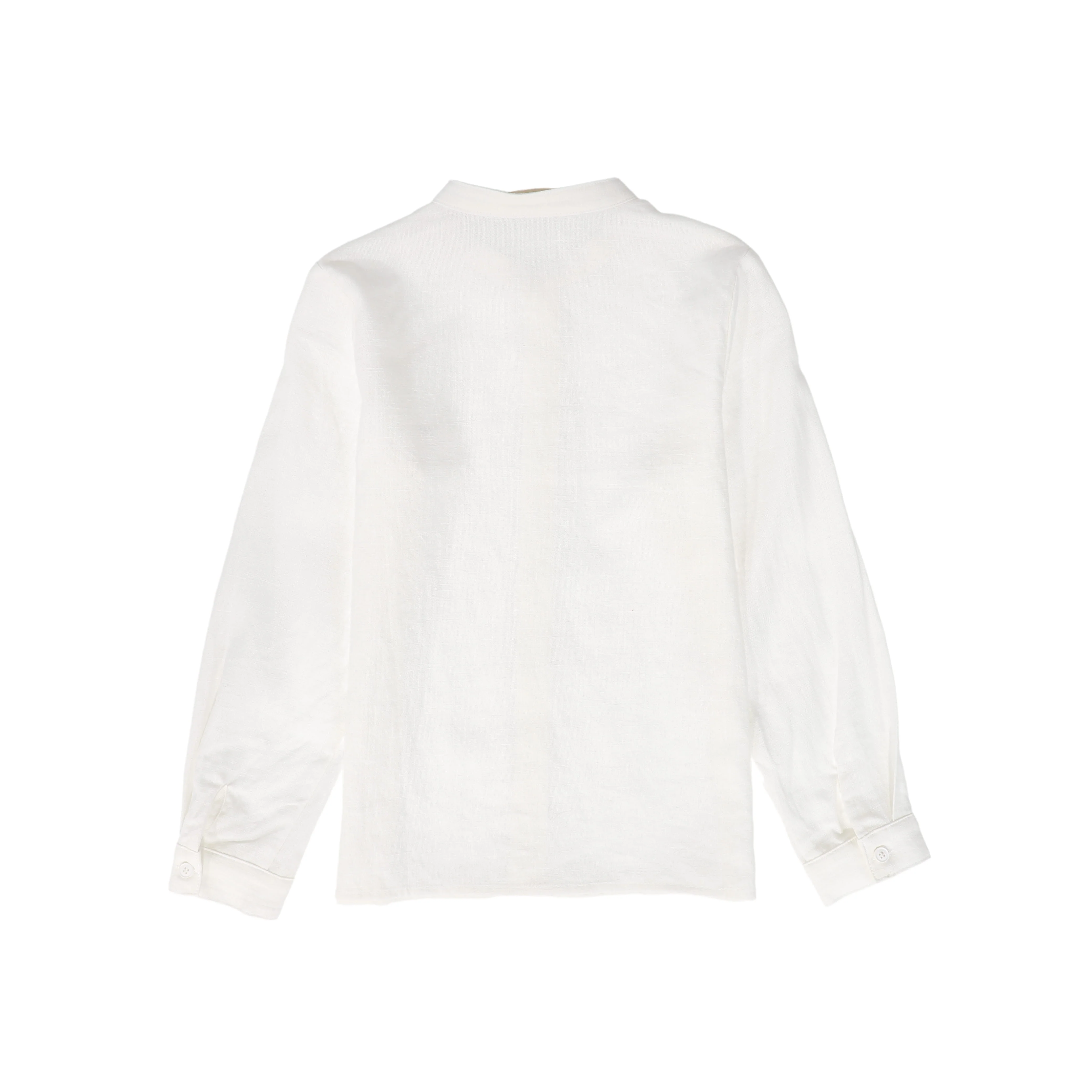 LE BOURDON IVORY LINEN SHIRT [FINAL SALE] - Image 2