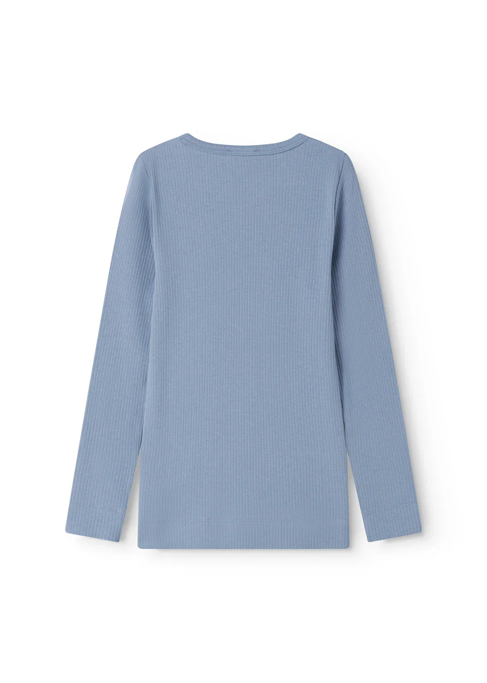 MARMAR COPENHAGEN DUSTY BLUE RIBBED T-SHIRT [FINAL SALE] - Image 2