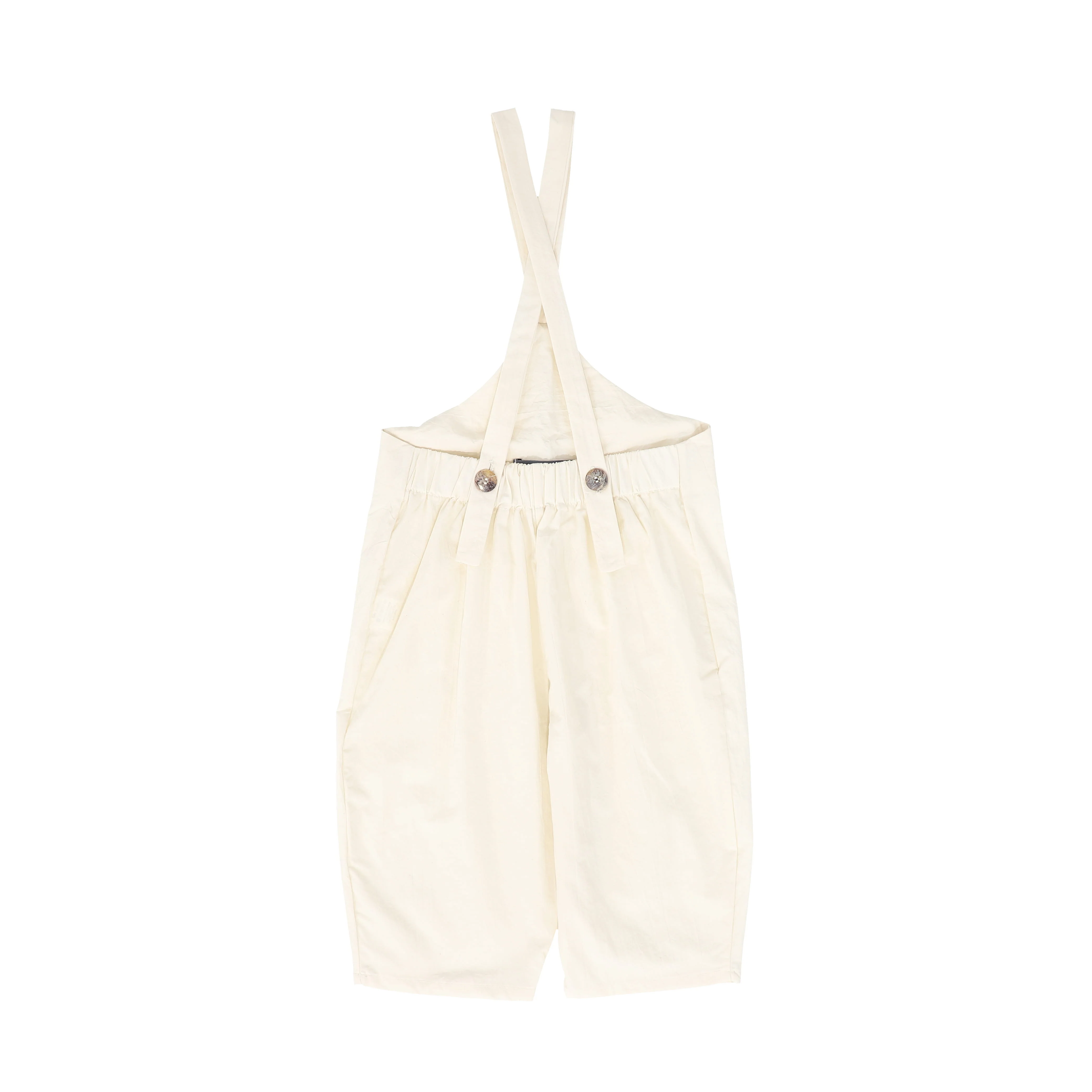 MINIMU IVORY SUSPENDER PANTS [FINAL SALE] - Image 2