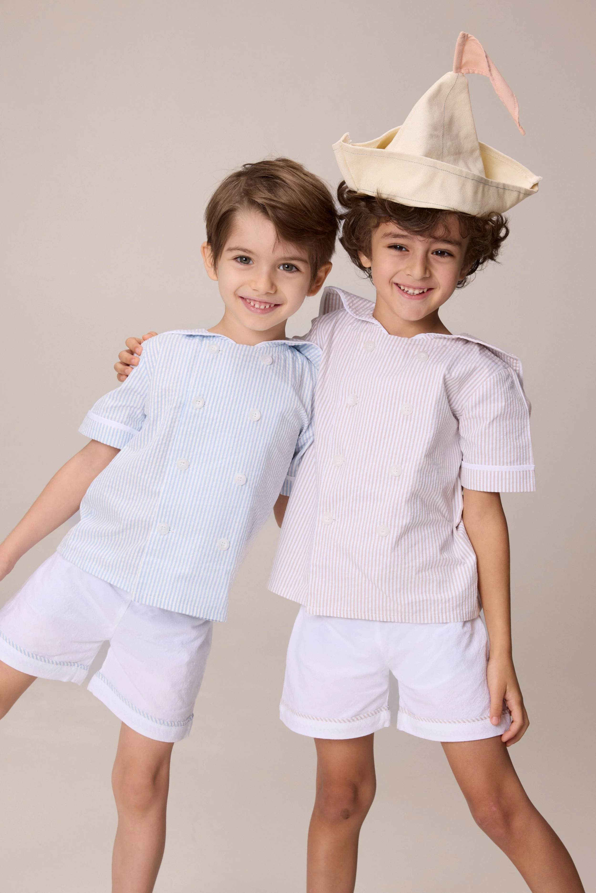 PERNILLE BLUE STRIPE SAILOR SET [FINAL SALE] - Image 2