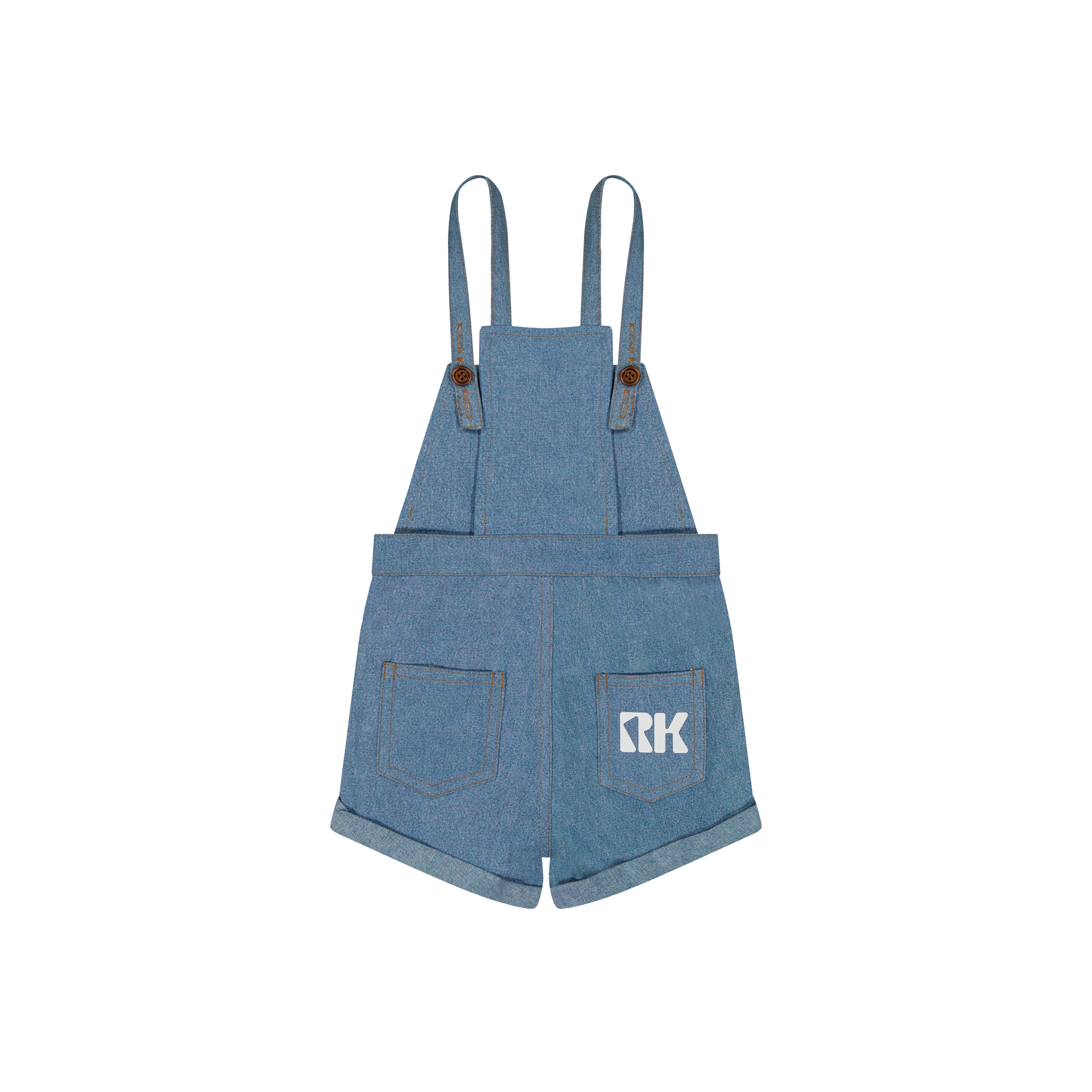 RETRO KID DENIM OVERALLS [FINAL SALE] - Image 2