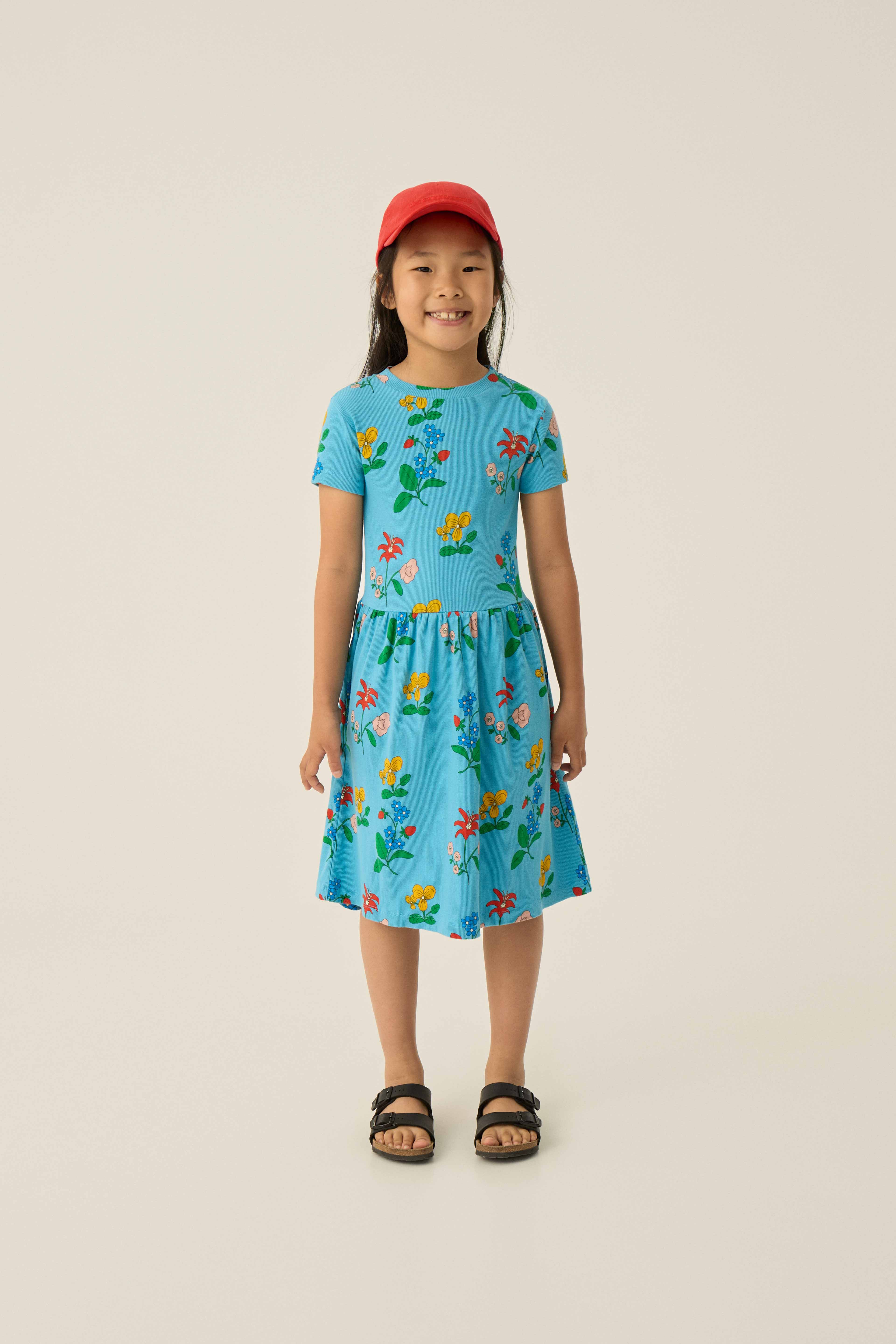 THE CAMPAMENTO BLUE FLORAL SKIRT [FINAL SALE] - Image 2