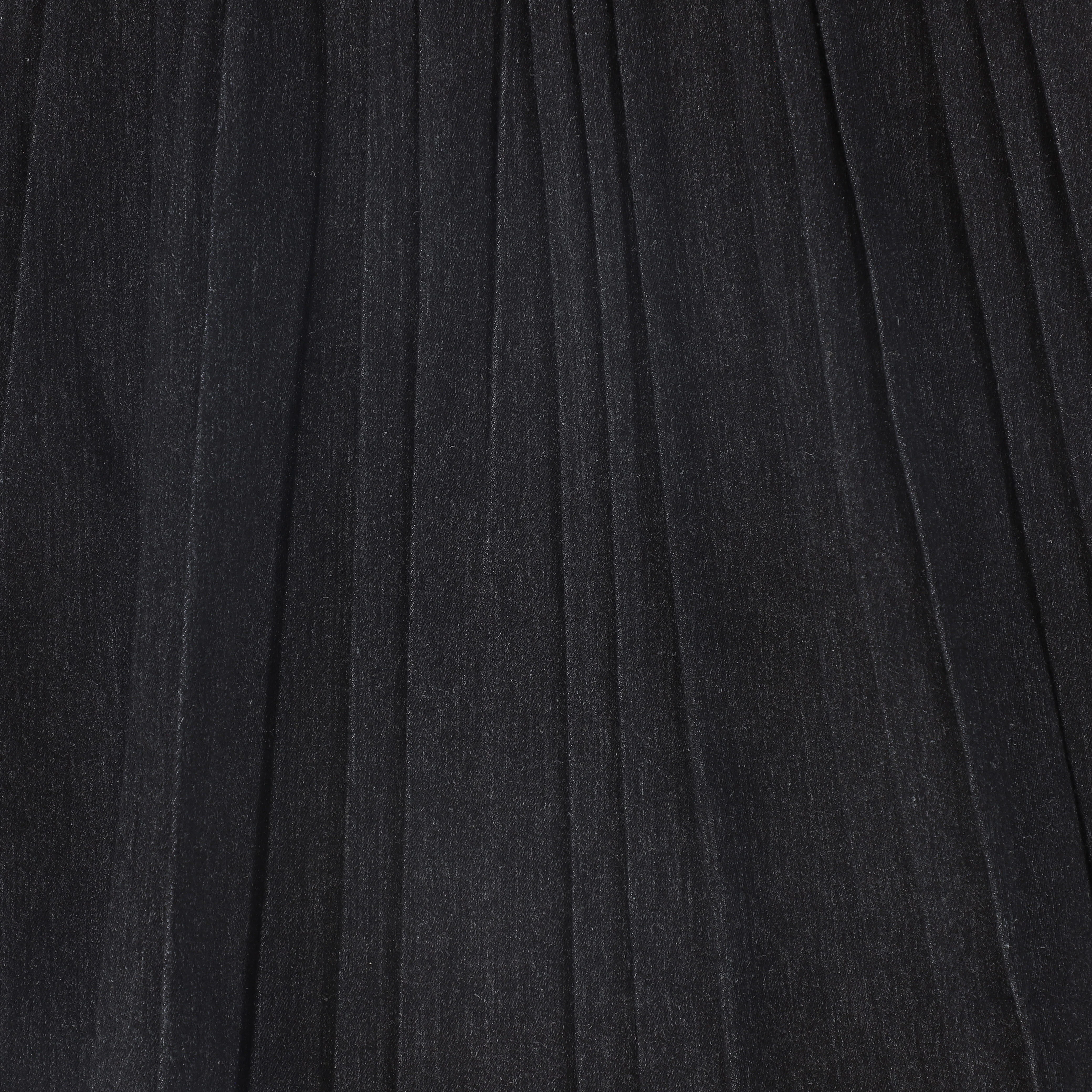 VALENTINA BLACK DENIM PLEATED SKIRT [FINAL SALE] - Image 3