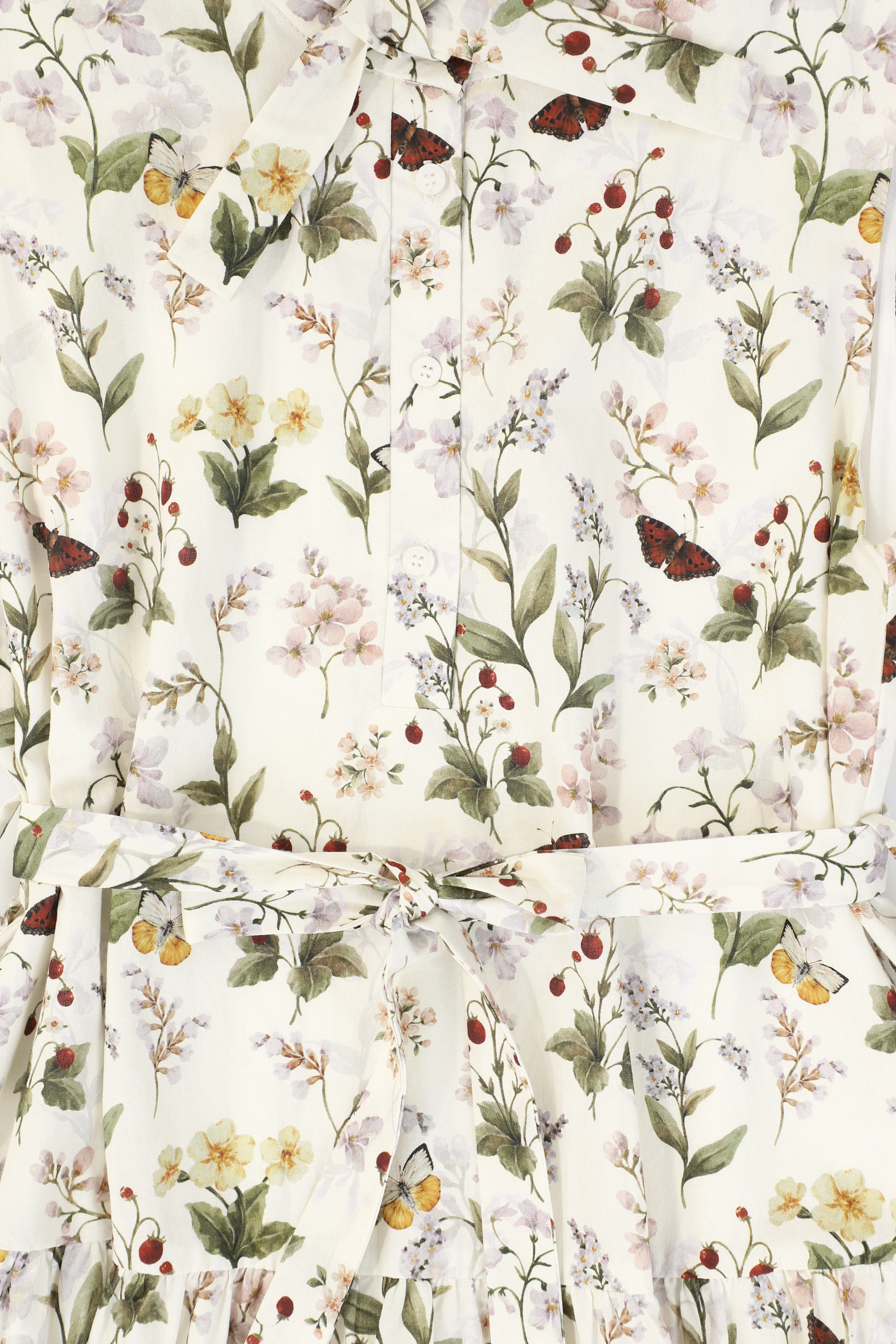 VALENTINA FLORAL GARDEN DROP WAIST DRESS SET [FINAL SALE] - Image 3
