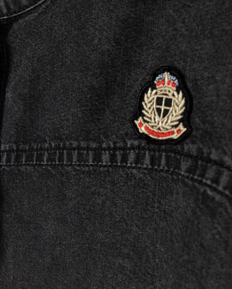 VIBE BLACK DENIM CHAMBRAY JUMPER AND JACKET SET [FINAL SALE] - Image 2