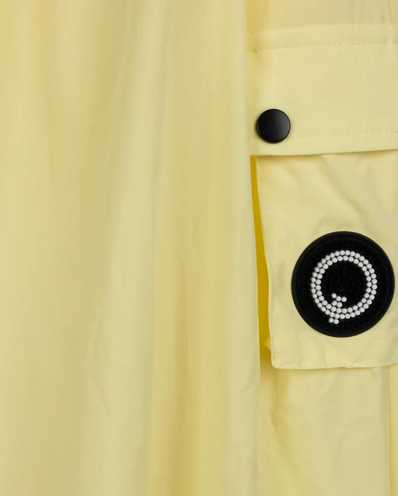 VIBE YELLOW PARACHUTE POCKET SKIRT [FINAL SALE] - Image 2