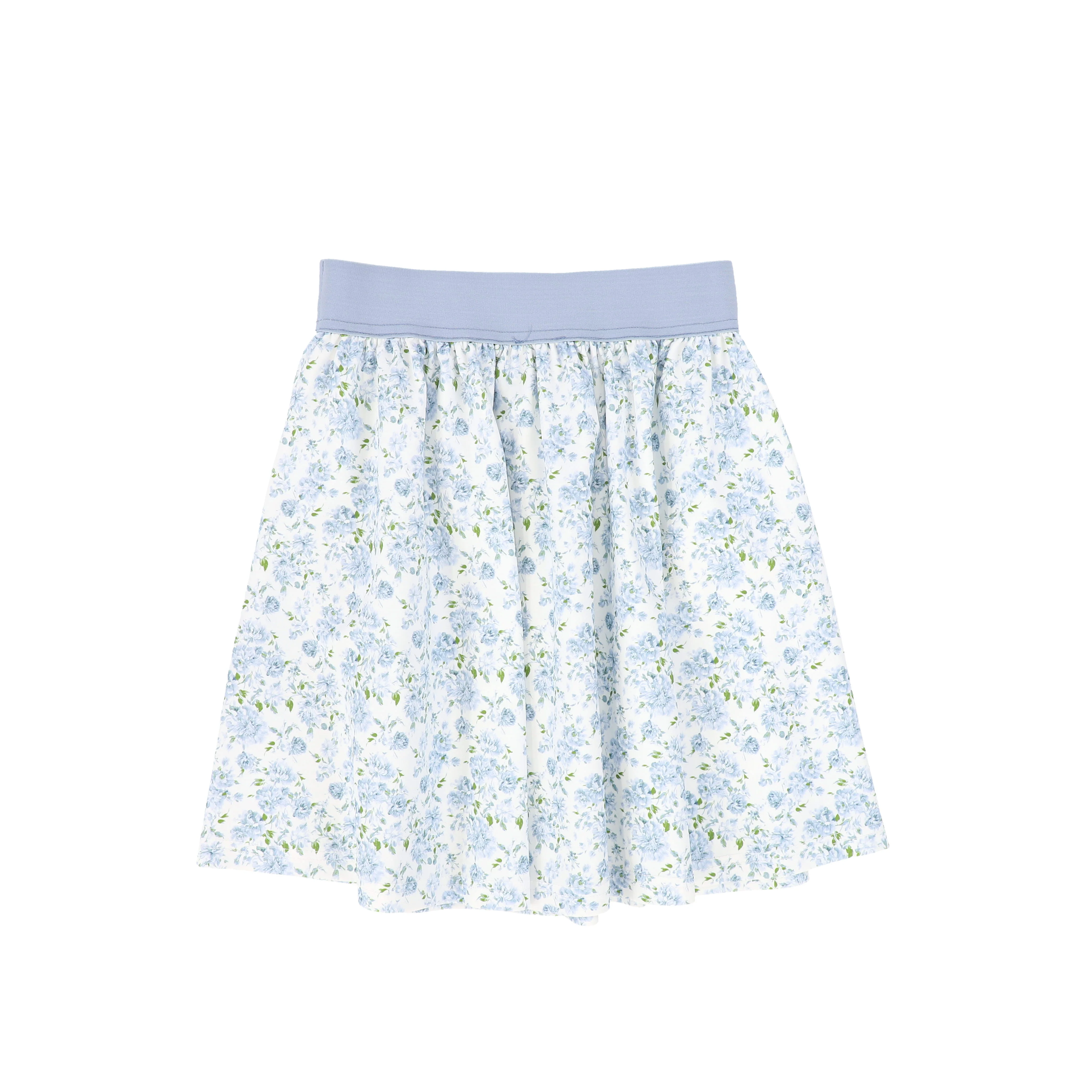 WATER CLUB BLUE TINY FLORAL SWIM SKIRT - Image 2