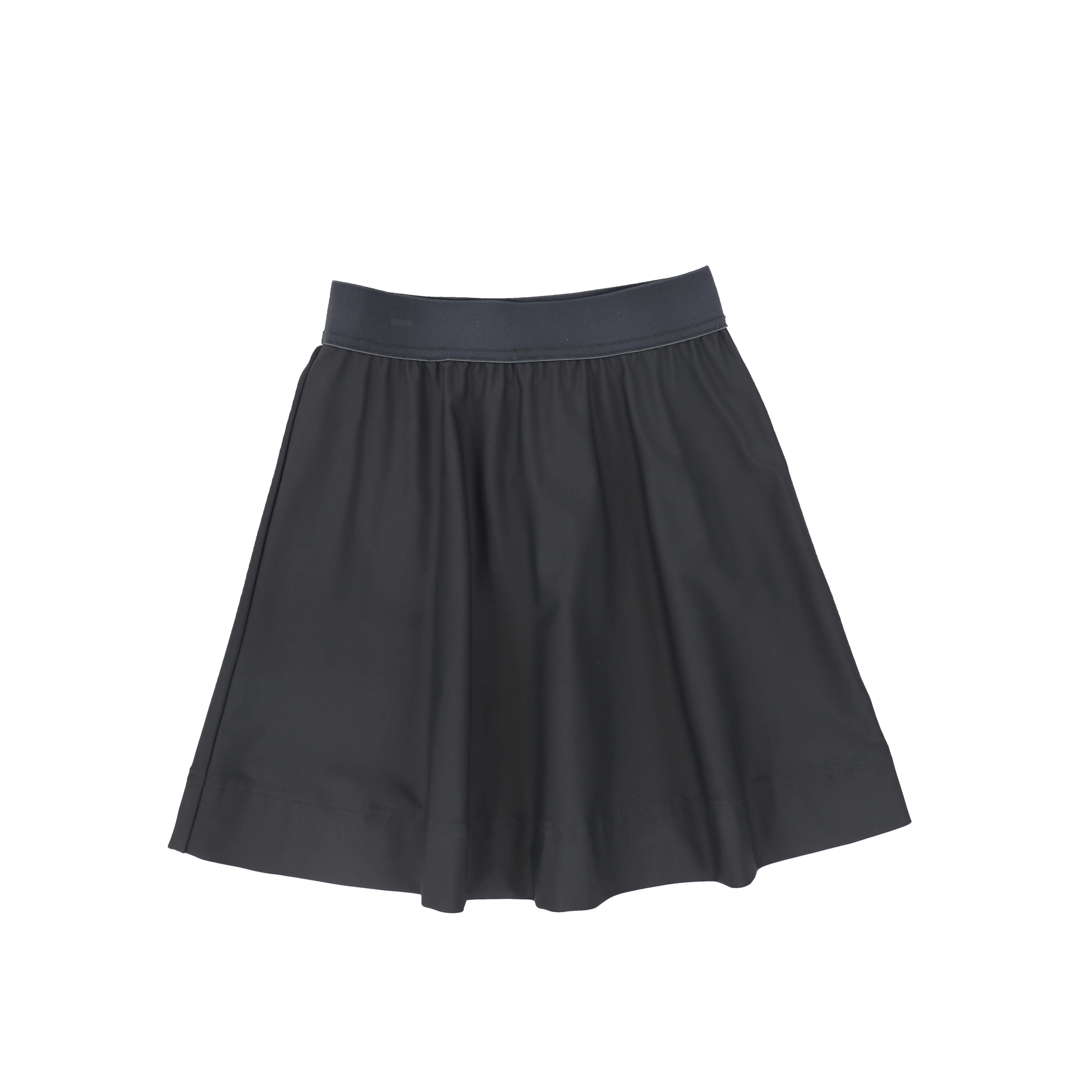 WATER CLUB GREY SOLID ELASTIC WAIST SWIM SKIRT - Image 2