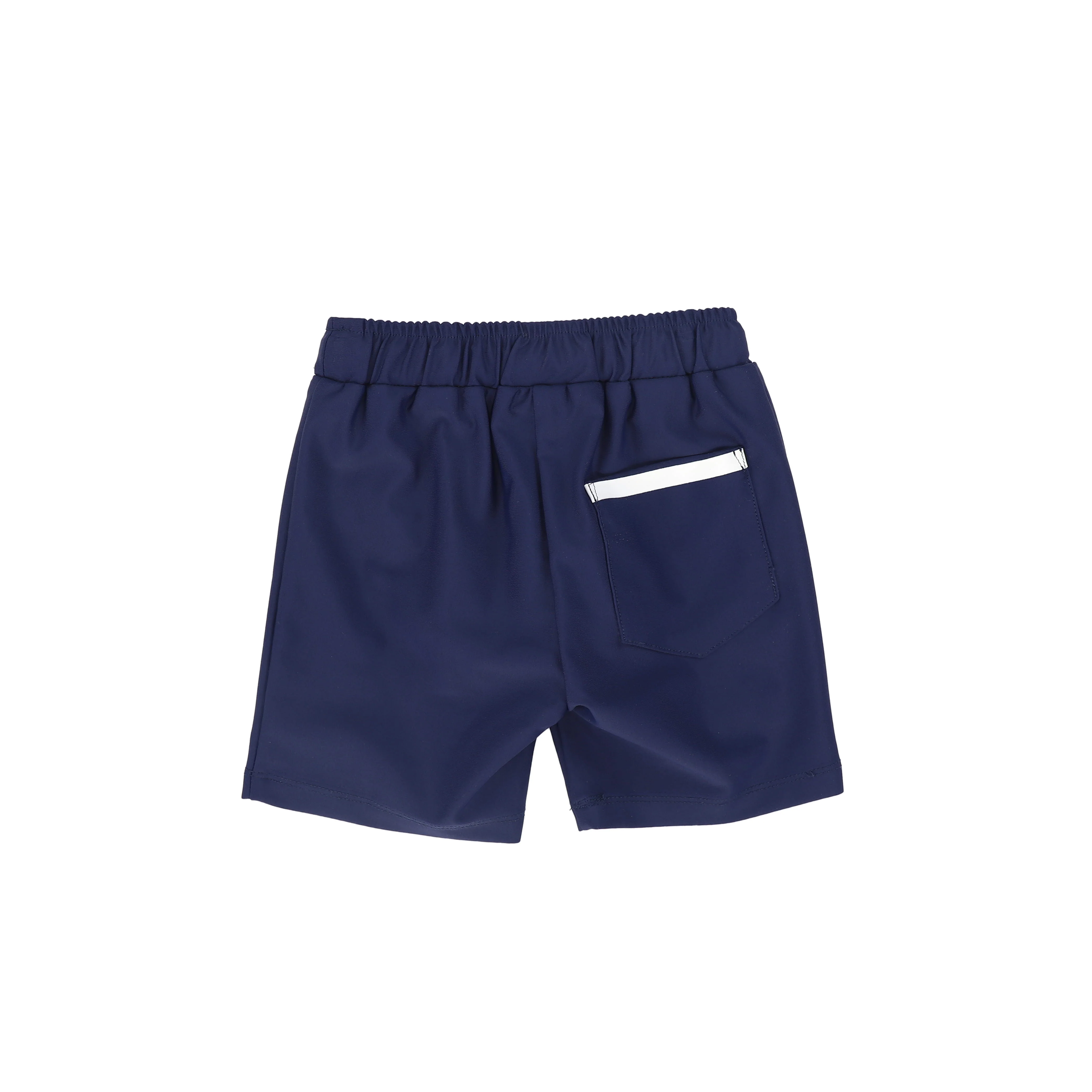 WATER CLUB NAVY EMBROIDERED SHORTS SET - Image 5