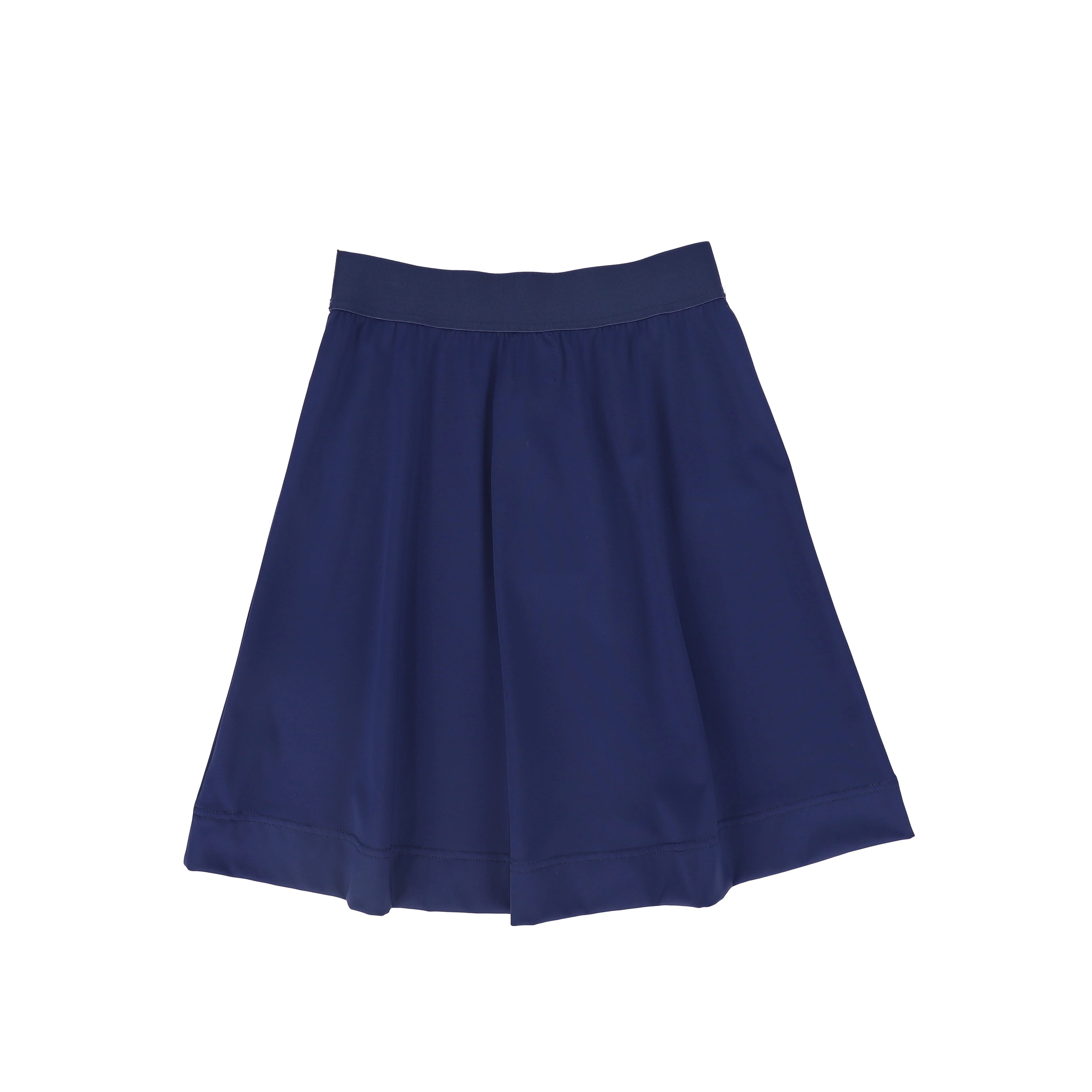 WATER CLUB NAVY WAISTED FLARE SWIM SKIRT - Image 2