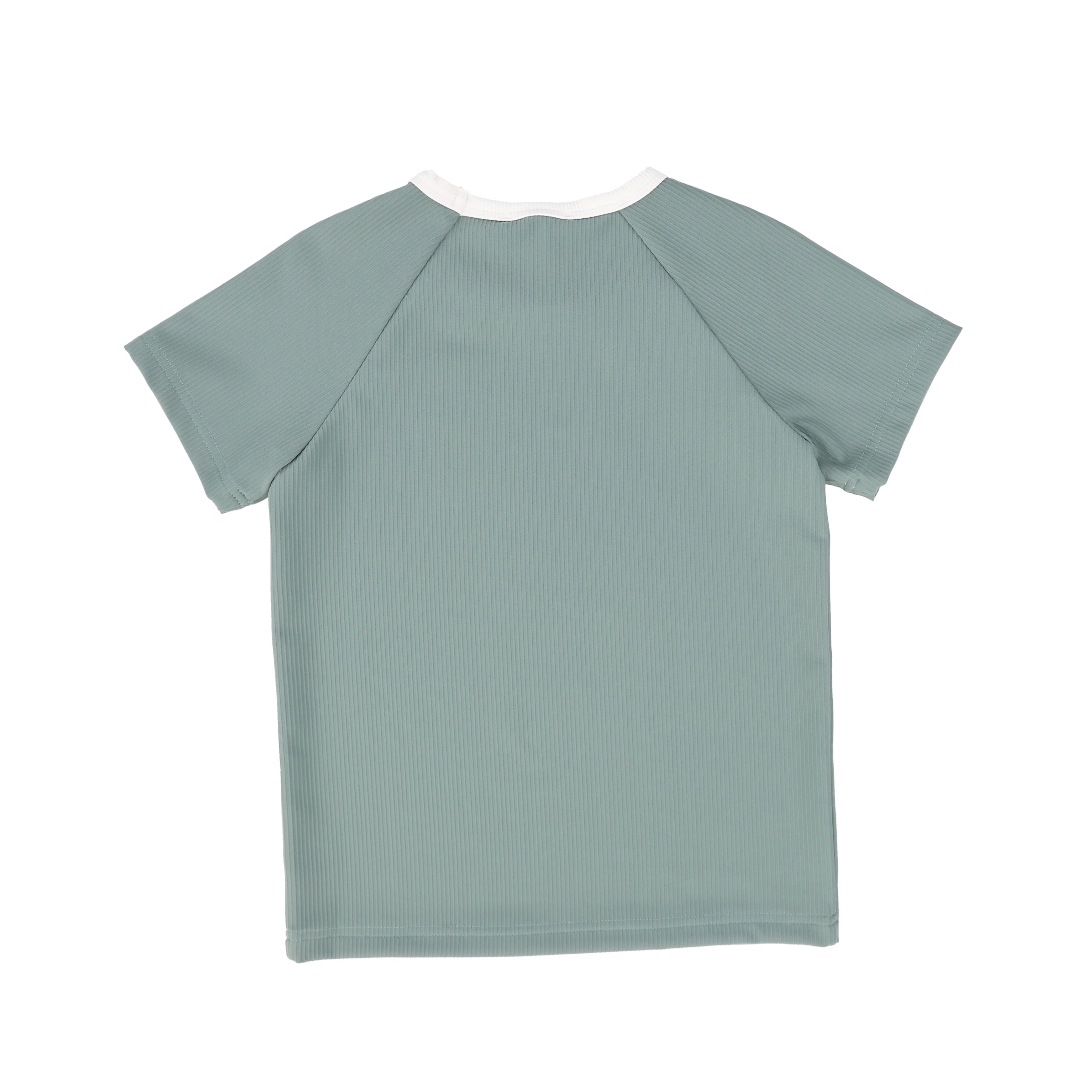 WATER CLUB SAGE RIBBED CREW NECK SWIM TOP [FINAL SALE] - Image 2